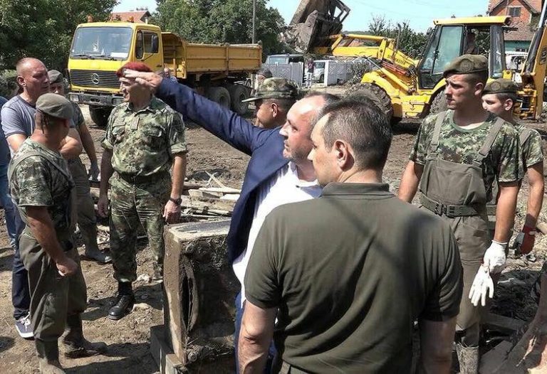 ЖАГУБИЦА: Настављена санација штете од поплаве