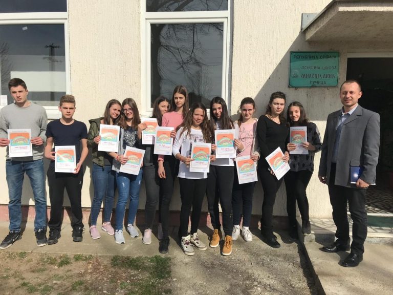 У ОШ „Милош Савић“ у Лучици: Општинско такмичење из географије