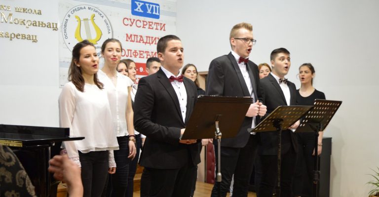 Одржано XVII Такмичење младих солфеђиста