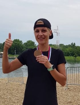 НА ПРВЕНСТВУ СРБИЈЕ У СПРИНТ ТРИАТЛОНУ: Треће место за Светлану Ђаловић