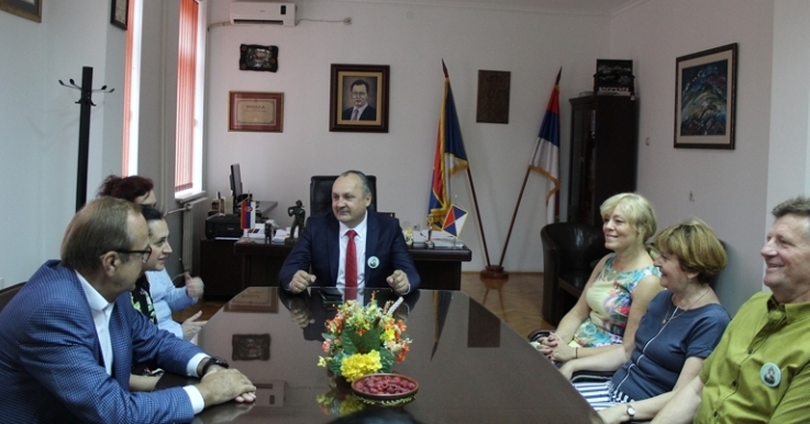 Жагубица: Пријем за пријатеље из Румуније и Пољске