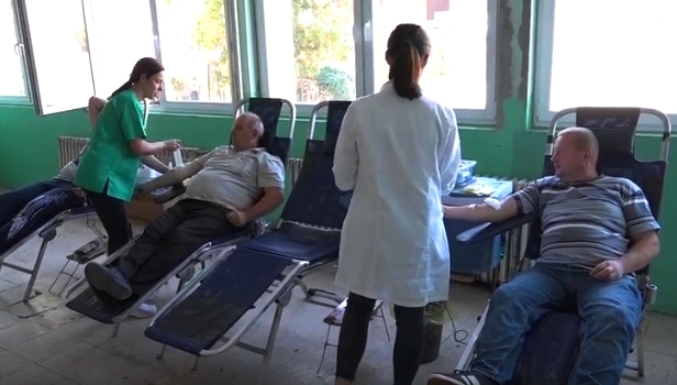 Јесења акција добровољног давања крви у Жагубици