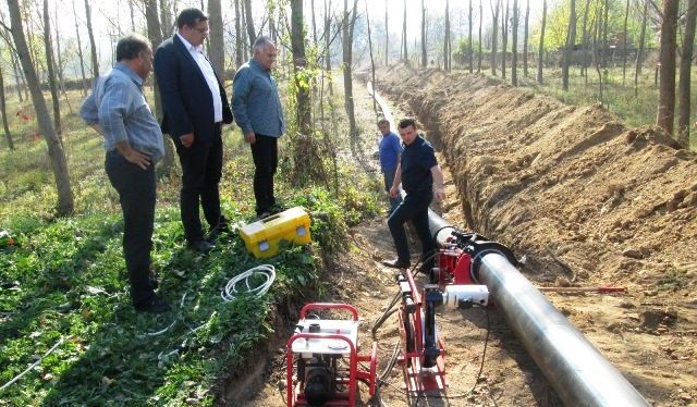 Кучево: Радови на постављању новог потисног вода по плану