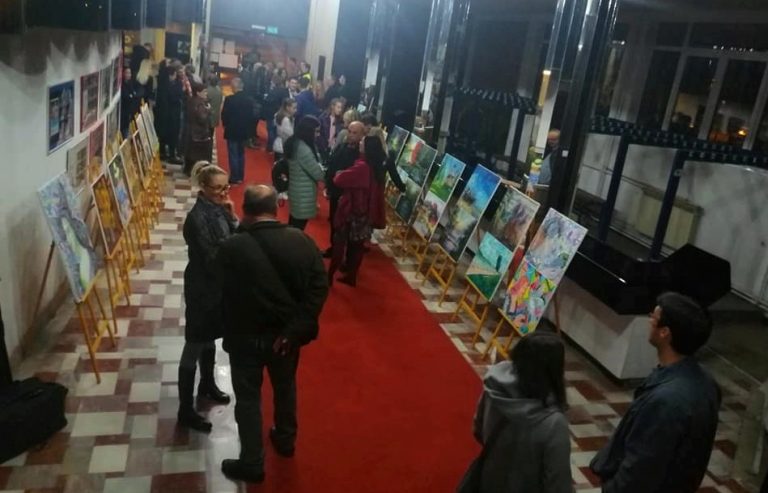 У Костолцу: Изложба слика УЛСК „Спектар“