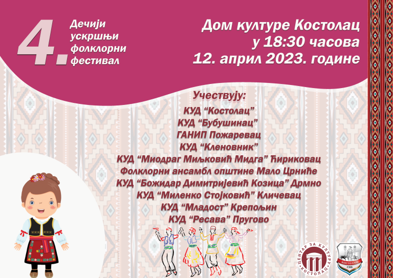Десет ансамбала на костолачкој сцени