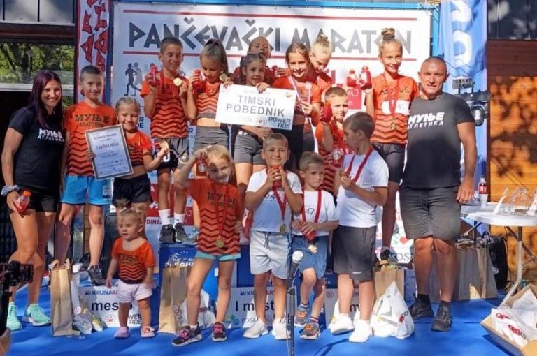 На Дечијем маратону у Панчеву: Муње тимски победник