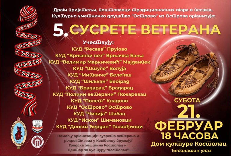 У Острову: Ускоро пети сусрети ветерана