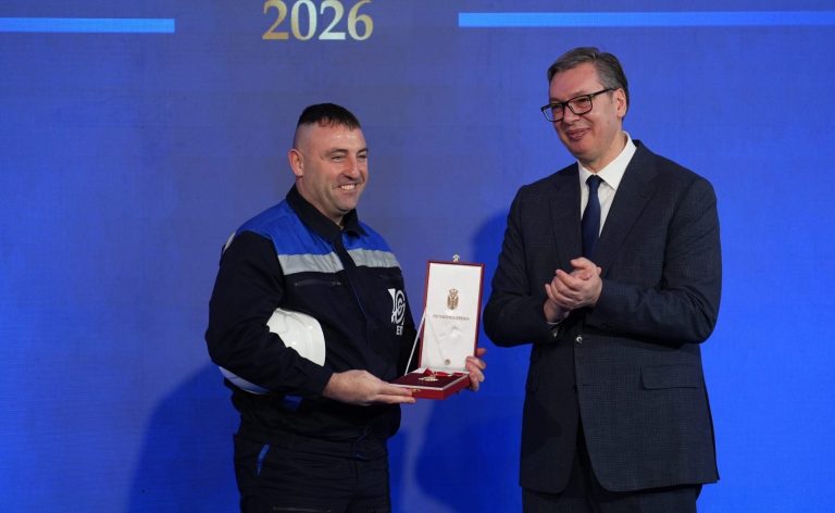 Поводом Дана државности: Орден Карађорђеве звезде рудару Ђорђу Ђурковићу