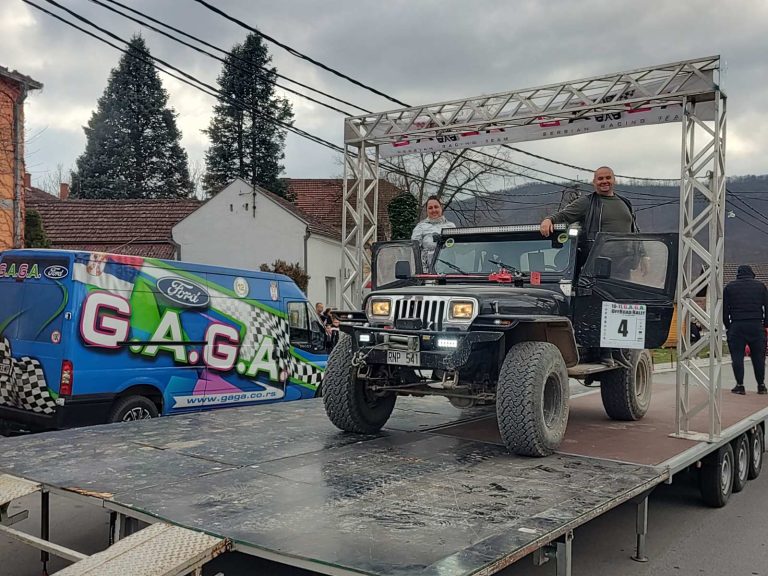 На теренима Жагубице, Кучева и Мајданпека: Одржан „Гага рели“