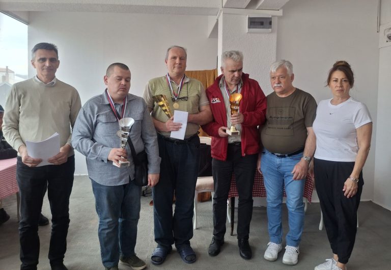 На шаховском турниру за слепе: Победник Ненад Стојановић из Лесковца