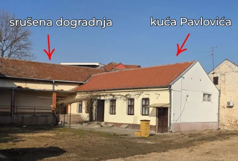 Министарство културе: Kућа М. П. Барили остаје нетакнута. Срушена доградња