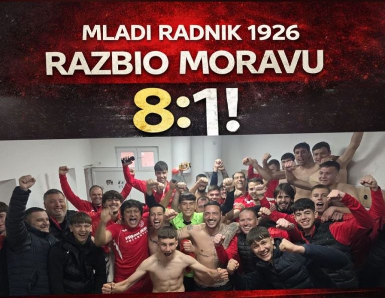 Фудбал: Млади радник убедљиво против Мораве