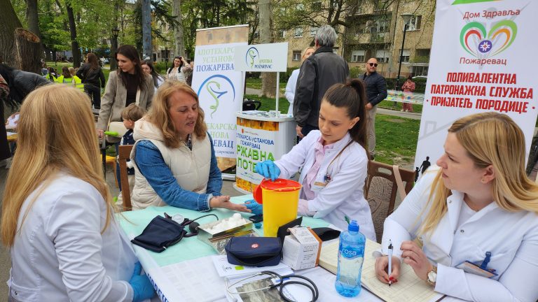 У Пожаревцу обележен Светски дан здравља