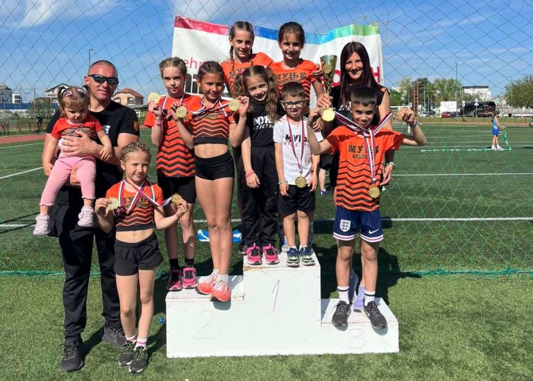 Атлетски митинг у Убу: Муњама тринаест медаља