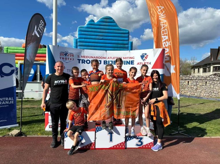 На атлетском митингу у Бијељини: Муње раме уз раме са најтрофејнијима