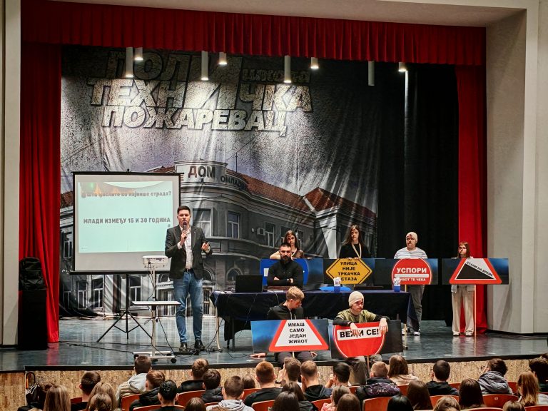 Трибина у Политехничкој школи у Пожаревцу:  На матуру без аутомобила