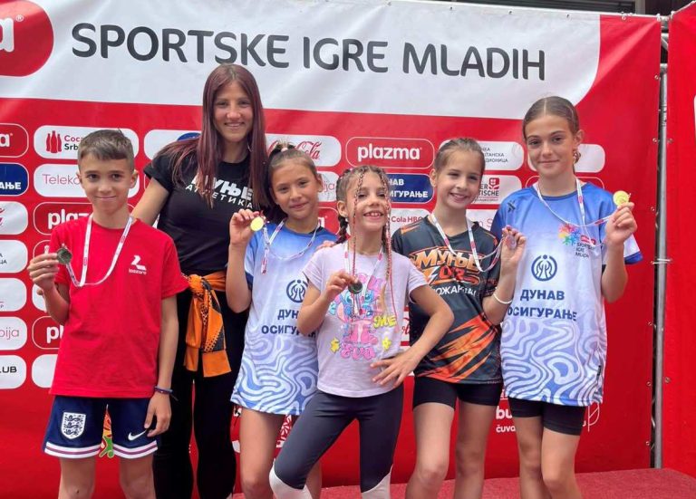 На Плазма Спортским играма младих у Пожаревцу: Муњама пет медаља
