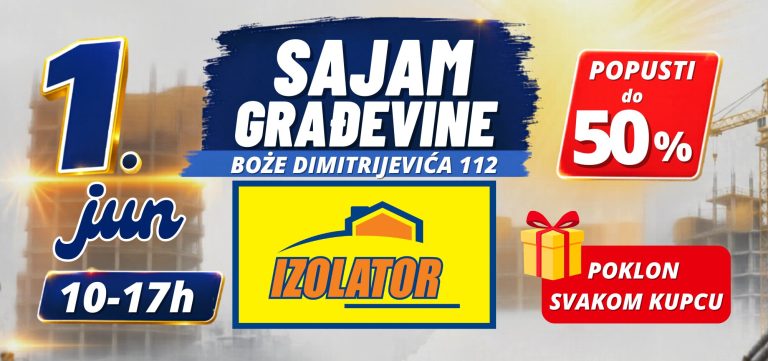 ,,Изо – Тим” Пожаревац позива на Сајам грађевине. Поклони и попусти до 50 посто (ВИДЕО)
