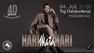 У Пожаревцу бесплатан концерт Хари Мата Харија