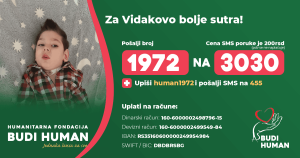 Подржимо малог Видака. Будимо хумани!