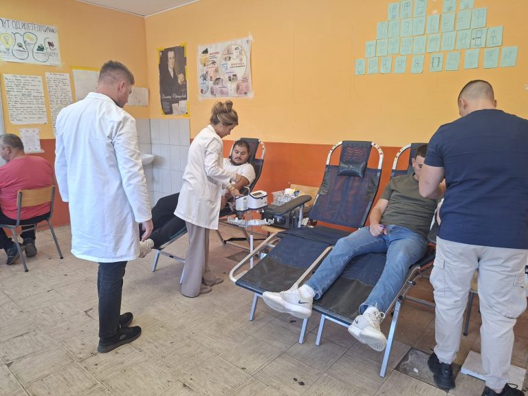 Жагубица: Прикупљено осамнаест јединица крви